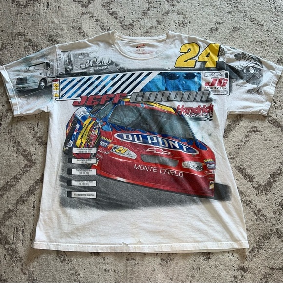 Chase Authentics Other - NASCAR Jeff Gordon AOP T-Shirt Large